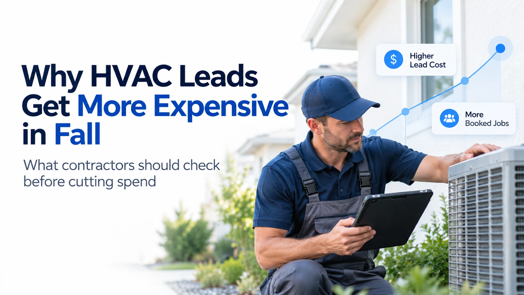 Why HVAC Leads Get More Expensive in Fall and What Contractors Should Check Before Cutting Spend