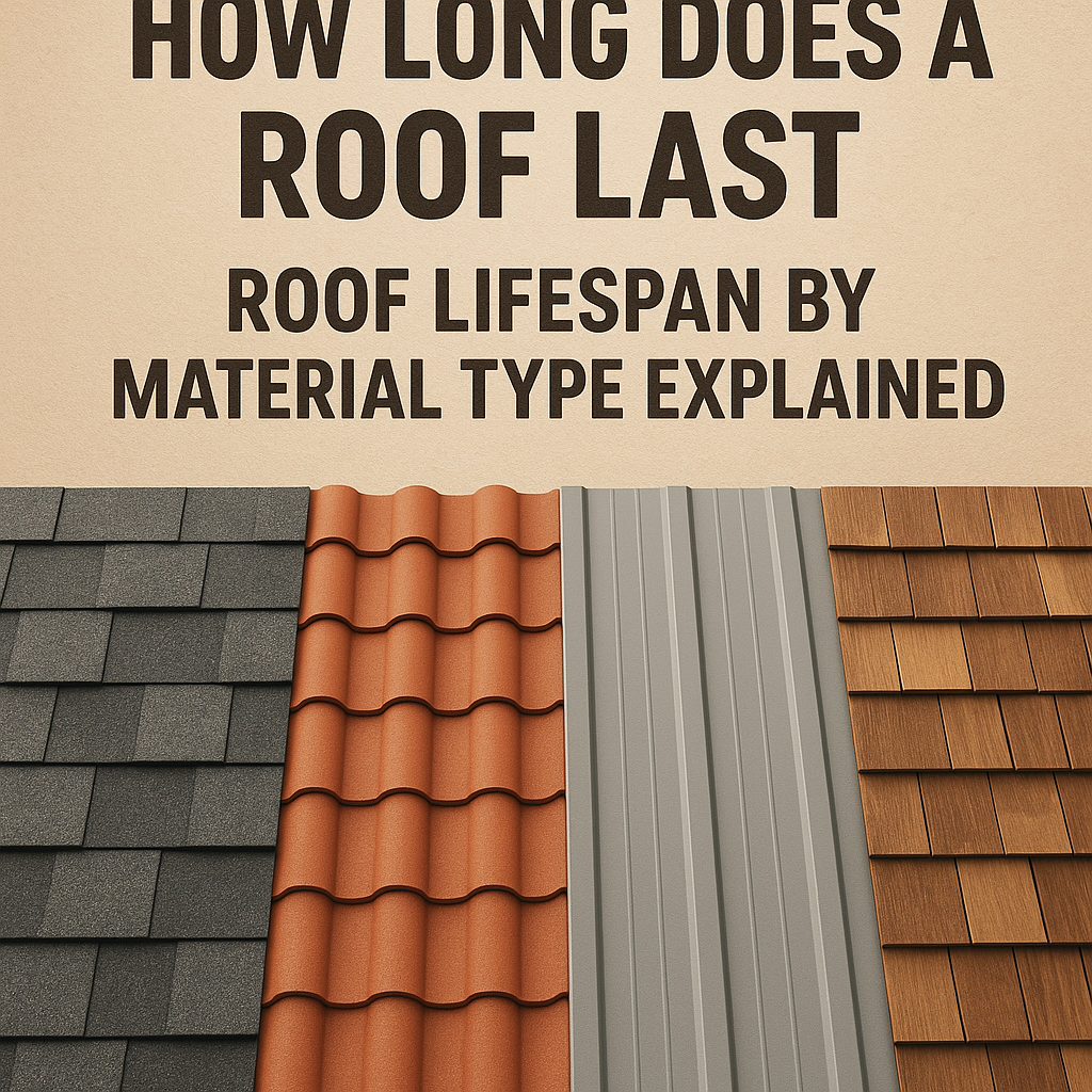 How Long Does a Roof Last Roof Lifespan by Material Type Explained